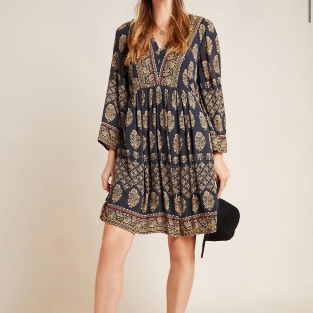 Boho Maeve by Anthropologie Shift Dress - XS